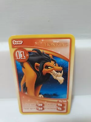 £1 • Buy Morrisons Disneyland Paris 20th Anniversary Trading Card I1 SCAR