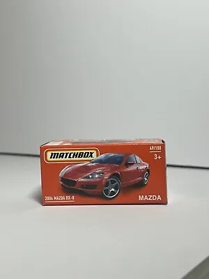 2024 Matchbox Power Grabs JDM RED 2004 MAZDA RX-8 ROTARY SPORTS CAR New In Box • $4.95