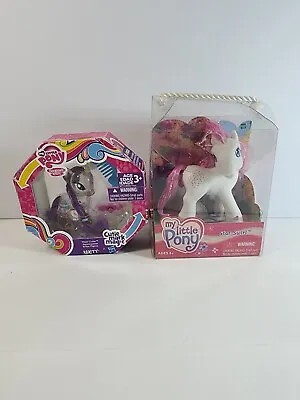 Lot Of 2 NIB My Little Pony Star Swirl Rarity Water Cutie • $32