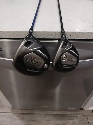 Titleist 910 D2 Driver And 910 13.5 Degree Strong 3 Wood Stiff Flex • $80