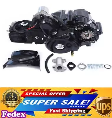 4 Stroke ATV Engine Motor W/ Reverse Electric Start For ATVs GO Karts 125CC • $242.25