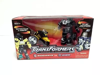 Transformers Robots In Disguise Two Pack Sideways VS Axer • $34.95