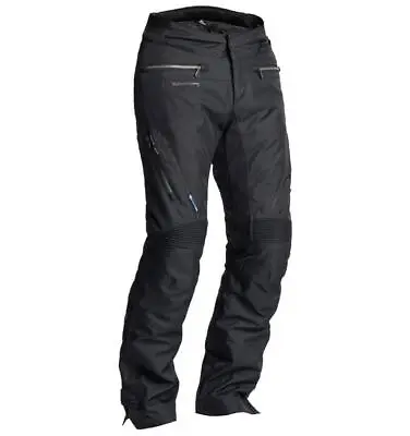 Halvarssons W Pants Waterproof Outlast Motorcycle Trousers - Black • £249