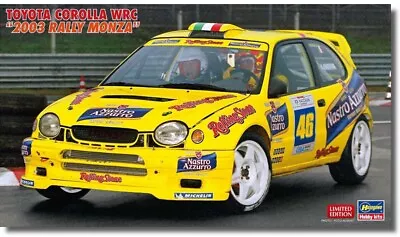 Hasegawa 20686 1:24 Toyota Corolla WRC 2003 Larry Monza Plastic Model Kit • $47