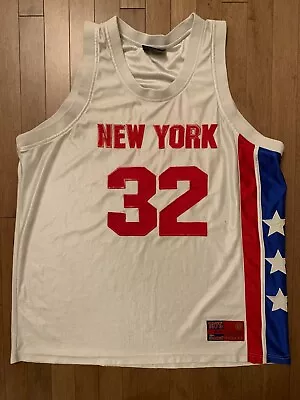 Julius Erving New York Nets Men's XL Stek Sports White ABA Jersey • $14.99