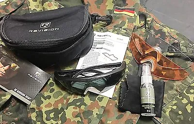 Original German Army REVISION SAWFLY  Ballistic Eyeware Sunglasses Kit 3 Size L • $95