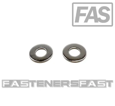 (50) 5/16  Chrome 18-8 Stainless Steel Flat Washer 3/4 OD - Chrome Flat Washers • $12.97