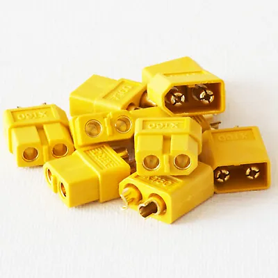 XT60 Connectors Male Female For Lipo Battery ESC Connection • £2.99