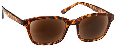£3.99 • Buy Sun Readers Reading Glasses Mens Womens UV400 Large Brown Tortoiseshell UVSR019