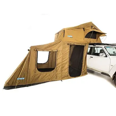 Adventure Kings 4WD Outdoor Roof Top Tent + 6 Man Annex Camping Car 4X4 Outback • $898