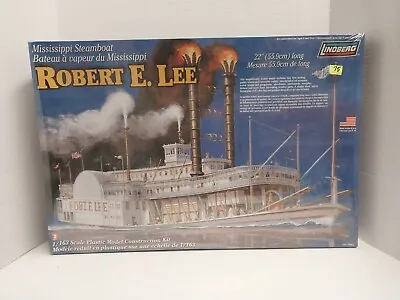 Lindberg 70864 Mississippi Steamboat Robert E. Lee Model Kit 1/ 163 NEW SEALED • $74.99