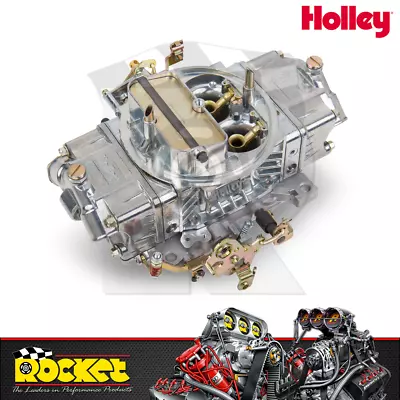 Holley 650CFM Double Pumper SHINY Carburettor - HO0-4777S • $1362.90