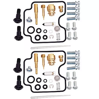 $16.69 • Buy 2 Set Carburetor Repair Rebuild Kit For Yamaha XVS1100 V Star 1100 Custom 99-09