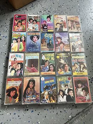 20 Vietnamese Cassette Tape Lot 1970s 1980s 1990s (2) • $0.99