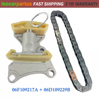 2x Timing Chain Tensioner +Chain Kit For AUDI A4 VW JETTA 2.0T EOS 06F109217A US • $25.99