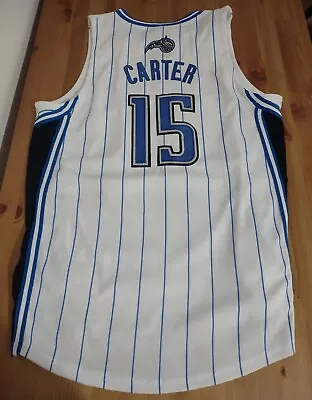 Vince Carter Adidas Orlando Magic Authentic Home Jersey 48 RARE  • $130