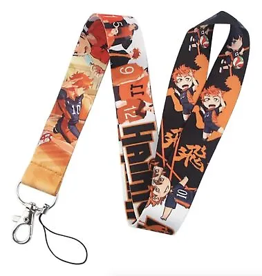 Pinstant Haikyu!! Haikyu Volleyball Sports Anime Manga 17.7  Neck Lanyard Key... • $14.99