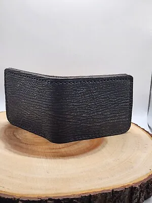 Genuine Leather Hand Madehand Stitchedbifold Walletfull Sizeshark Skin #200 • $129.99