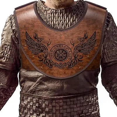 Viking Chest Armor Medieval Armor Viking Costume For Stage Props Halloween • £26.54