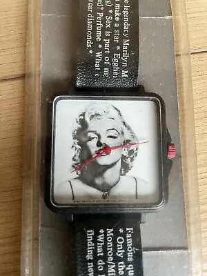 1987 Large Marilyn Monroe Memories Movie Star Novelty Character Watch MIP • $24.99