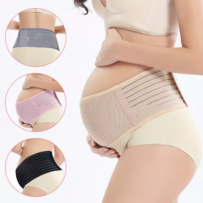 Maternity Band Abdomen Waist Back Support Belt Pregnancy Belly Band Belly Brace • $10.76