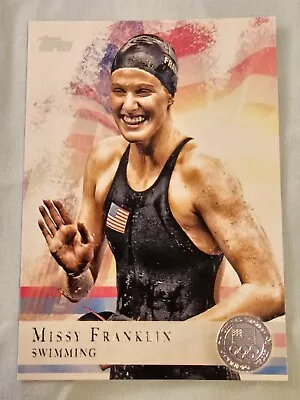Missy Franklin 2012 Topps U.S. Olympic Team Silver #59 SWIMMING • $3
