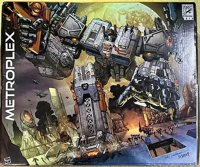 NEW SDCC 2013 Exclusive Hasbro Transformers Titan Class Metroplex • $699.99