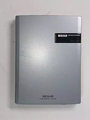 IO DATA MOP2-U640P 3.5inch 640MB MO Magneto Optical Drive Working Japan Used • £144.50