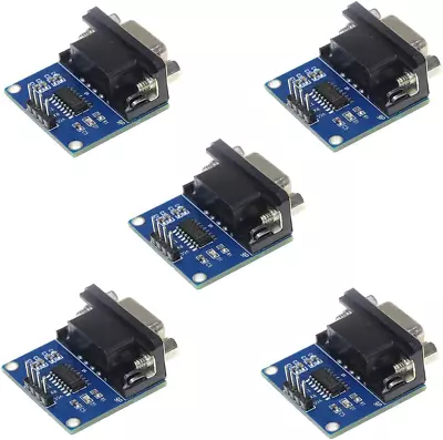 5Pcs RS232 To TTL Converter Module COM Serial Port Board MAX3232 MAX232CSE • $16.37