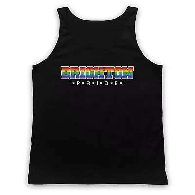 Brighton Pride Lgbt Festival Gay Pride March Rights Unisex Tank Top Vest • £19.99