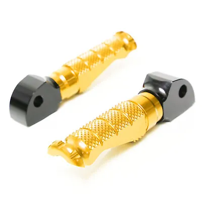 R-FIGHT Gold CNC Rear Foot Pegs For Yamaha Vmax 1700 09 10 11 12 13 14 15 16 17 • $43.31