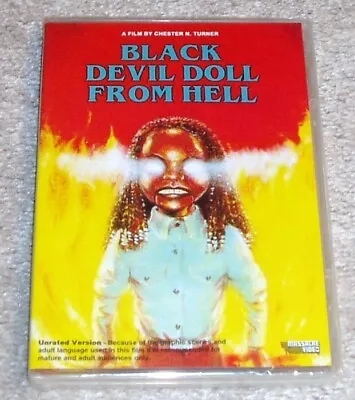 Black Devil Doll From Hell DVD Cult Horror Massacre Video Chester N. Turner NEW • $6.50