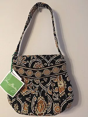 Brand New Vera Bradley Hannah 8  Pleated Purse In Caffe Latte $45 • $25