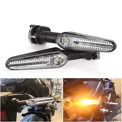 For YAMAHA MT-07 MT-09 MT-10 TRACER Motorcycle LED Turn Signal Light Amber Lamp • $21.59