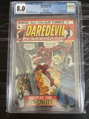 Daredevil #115 CGC 8.0 • £220