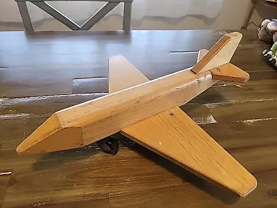 Vintage Community Playthings Airplane Wooden Toy Rifton NY  • $28