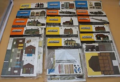 Superquick 1:72 / OO/HO Scale Model Village / Railway Buildings Card Model Kits • £9.99