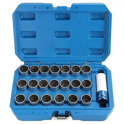 21Pc BMW Master Lock Wheel Nut Stud Key Set Removal Lug Nuts Locking Socket • $180.02