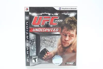 PlayStation 3 PS3 UFC Undisputed 2009 No Manual Signed Big John McCarthy Tested • $4.99