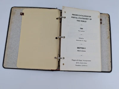 £18.53 • Buy Priced Catalogue Of Postal Stationary Of The World A-C Loose Leaf 1964-66