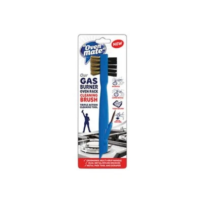 £6.95 • Buy Oven Mate Oil Burner Cooker Oven Wire Grid Grill Rack Cleaning Brush OM10115-R12