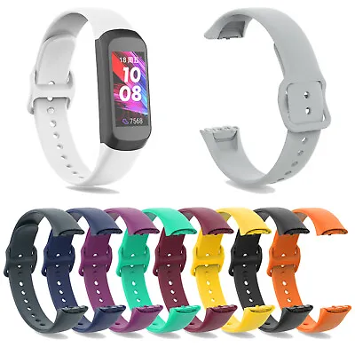 For Samsung Galaxy Fit SM-R370 Soft TPU Silicone Replacement Watch Band Strap • $7.75