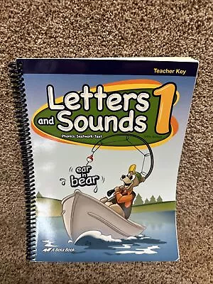 Abeka Letters And Sounds 1 Teacher Key Fifth Edition - 1st Grade  • $28.99