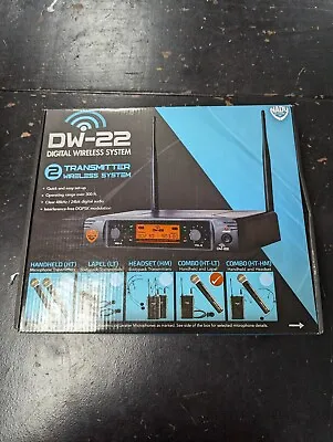 Nady DW-22 HTHT Dual Digital Wireless Handheld Microphone System Used • $89.98