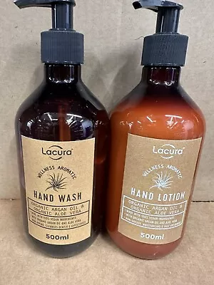 £5 • Buy Lacura Wellness Organic Aromatic Hand Wash & Lotion - 2 Flavours Available