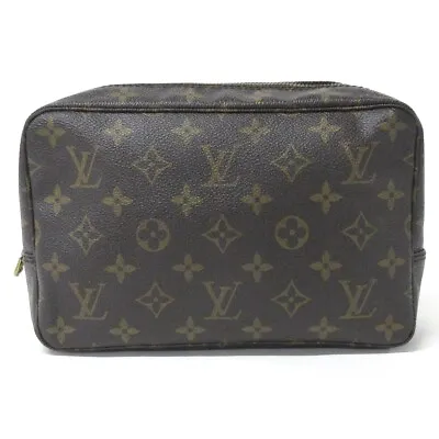 Auth LOUIS VUITTON Trousse Toilette 23 M47524 Monogram Pouch • £290.06