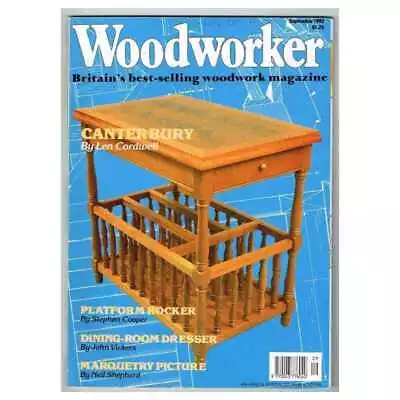 Woodworker Magazine September 1992 Mbox3453/g Canterbury By Len Cordwell • $4.91