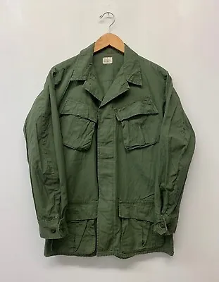 Jungle Fatigue Shirt Vietnam War Dated 1968 Size Small / Long US Army S-98 • $120