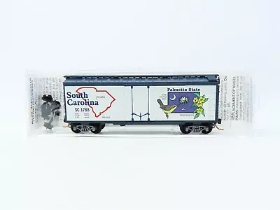 N Scale Micro-Trains MTL 21378 SC South Carolina State 40' Box Car #1788 • $17.95