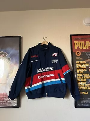 Mark Martin Jeff Hamilton USA NASCAR Valvoline Racing Jacket L Cummins Bugles • $80